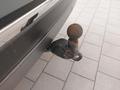 View of trailer tow-bar hitch