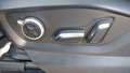 View of control buttons for electric seat adjustment
