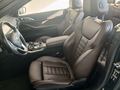 View of front seats