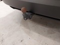 View of trailer tow-bar hitch