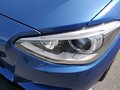 Left view of headlights