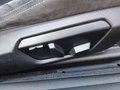 View of control buttons for electric seat adjustment