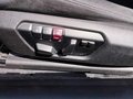 View of control buttons for electric seat adjustment