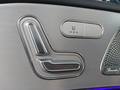 View of control buttons for electric seat adjustment