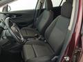 View of front seats