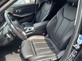 View of front seats