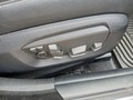 View of control buttons for electric seat adjustment