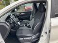 View of front seats