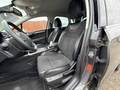 View of front seats