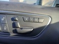 View of control buttons for electric seat adjustment