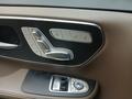 View of control buttons for electric seat adjustment