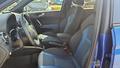 View of front seats