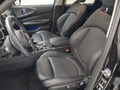 View of front seats