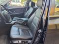 View of front seats