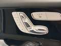 View of control buttons for electric seat adjustment