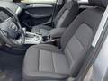 View of front seats