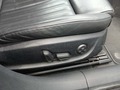 View of control buttons for electric seat adjustment