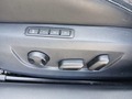 View of control buttons for electric seat adjustment
