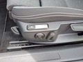 View of control buttons for electric seat adjustment