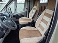 View of front seats