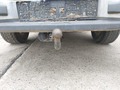 View of trailer tow-bar hitch