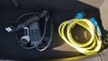 View of fittings for electric vehicle
