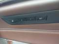 View of control buttons for electric seat adjustment