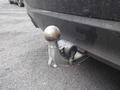 View of trailer tow-bar hitch