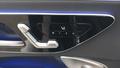 View of control buttons for electric seat adjustment