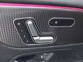 View of control buttons for electric seat adjustment