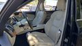View of front seats
