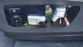 View of control buttons for electric seat adjustment