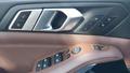 View of control buttons for electric seat adjustment