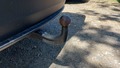 View of trailer tow-bar hitch