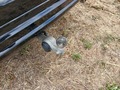 View of trailer tow-bar hitch