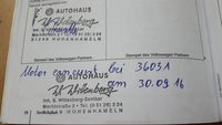 Další akce v servisní knížce