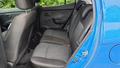 View of rear seat