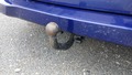 View of trailer tow-bar hitch
