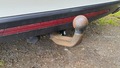 View of trailer tow-bar hitch