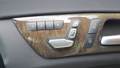 View of control buttons for electric seat adjustment