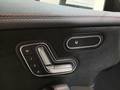 View of control buttons for electric seat adjustment