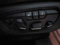 View of control buttons for electric seat adjustment