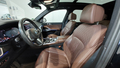 View of front seats