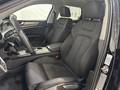 View of front seats