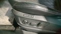 View of control buttons for electric seat adjustment