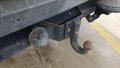 View of trailer tow-bar hitch
