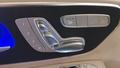 View of control buttons for electric seat adjustment