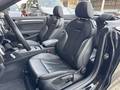 View of front seats