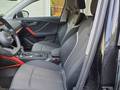 View of front seats