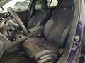 View of front seats